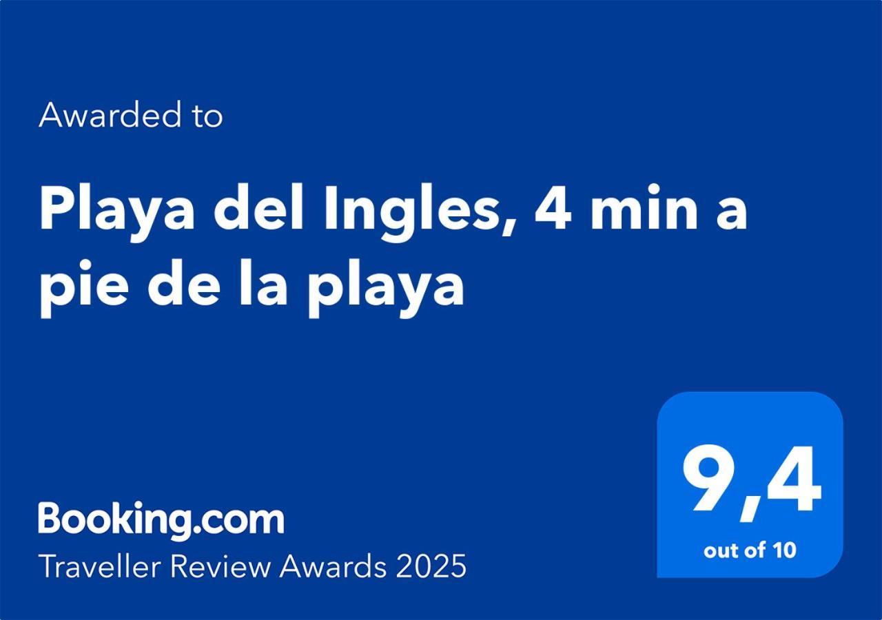 Апартаменты Playa Del Ingles, 4 Min A Pie De La Playa Маспаломас Экстерьер фото